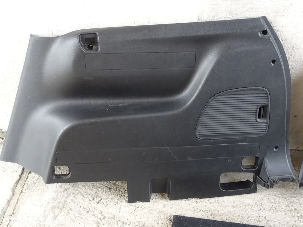 OPEL ZAFIRA C TOURER BOCZKI WYKŁADZINA PÓŁKA TAPICERKA BAGAŻNIKA SCHOWEK PODŁOGA - 5