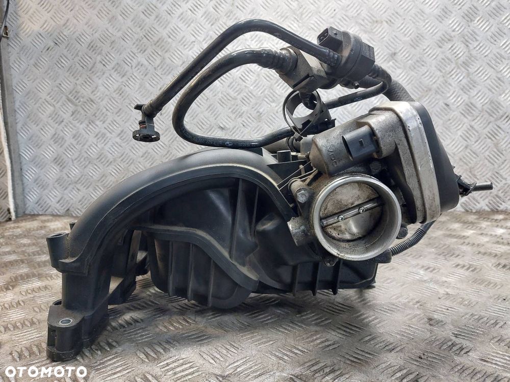 KOLEKTOR SSĄCY + PRZEPUSTNICA BMW E87 116i 1.6 16V N45 N45B16A 1439224 - 2