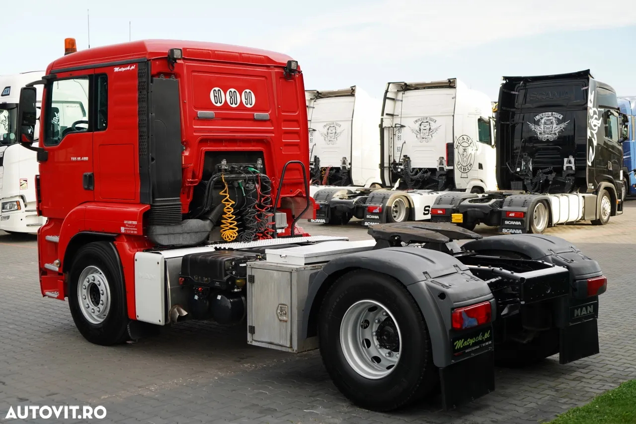MAN TGS 18.480 / RETARDER / EURO 5 / CABINĂ JOSĂ / IMPORTAT / CONTRACT DE REPARAȚIE POST-SERVICE - 7