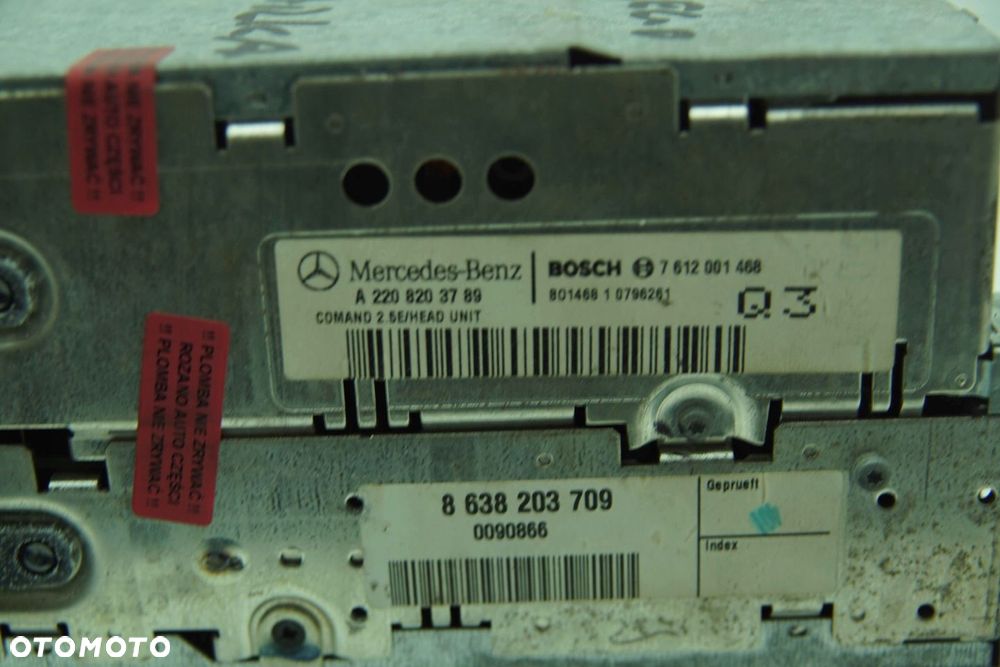 COMAND 2.5 MERCEDES CL W215 W220 EUROPA - 6