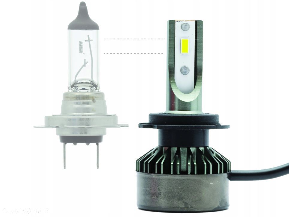 ŻARÓWKI H7 LED FLIP CHIP 6000K 12/24V CANBUS KPL - 2