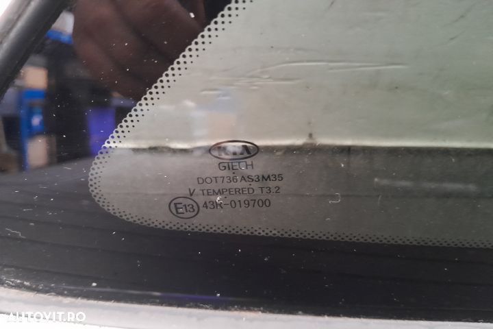 Geam usa spate dreapta 43R-019700 43R-019700 Kia Ceed 2 [2012 - 2015] - 3