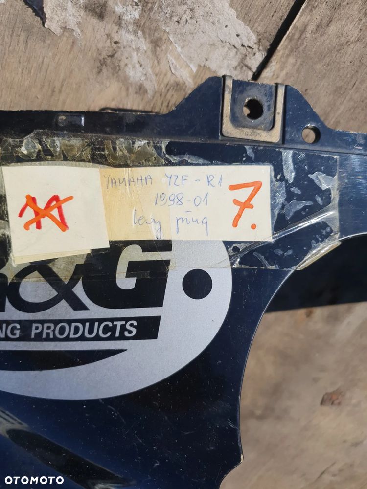 } Yamaha YZF-R1 RN04 1000 (2000 - 2001) Lewy Pług Owiewka Osłona - 3
