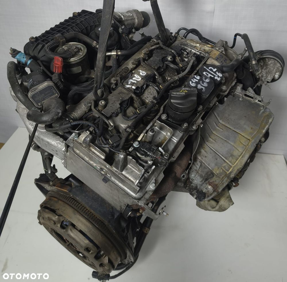 SILNIK KOMPLETNY MERCEDES BENZ CLK W209 W203 2.2 CDI 136KM, 05-09R, 646966 - 3