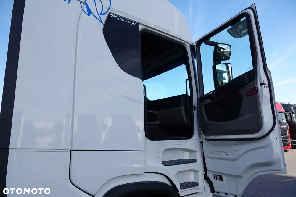 Scania S 500 / RETARDER / KLIMA POSTOJOWA  / ALUFELGI / OPONY 100% / PO KONTRAKCIE SERWISOWYM / SPROWADZONY - 35