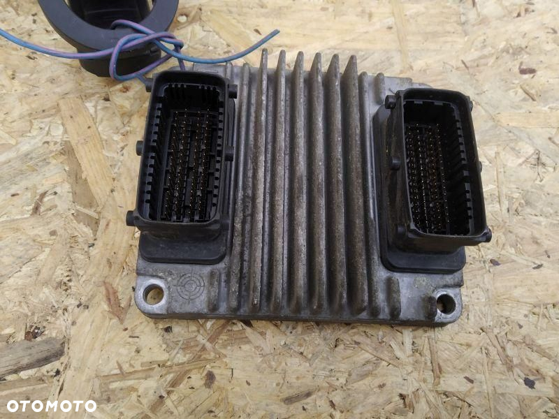 STEROWNIK SILNIKA KOMPUTER OPEL MERIVA A 2002 ZESTAW KLUCZ - 5