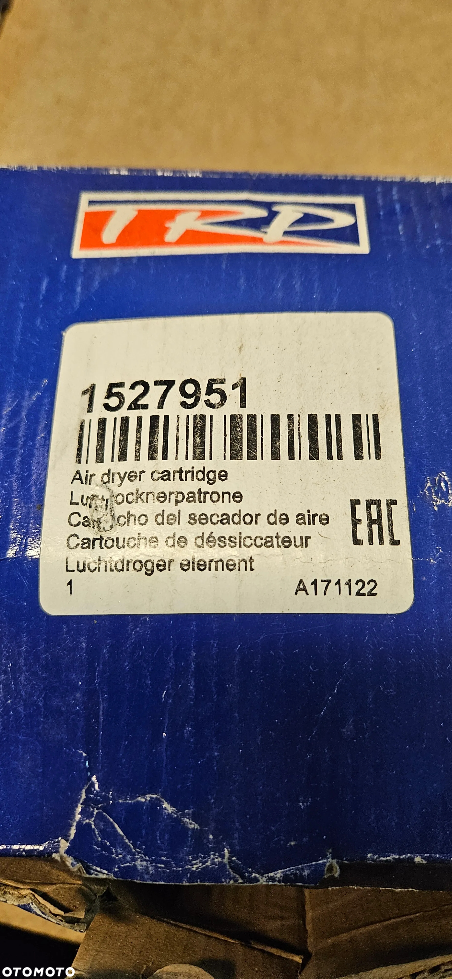 Filtr osuszacza powietrza wkład osuszacza M41x1,5 DAF 65 CF 75 CF 85 CF 1527951 - 2