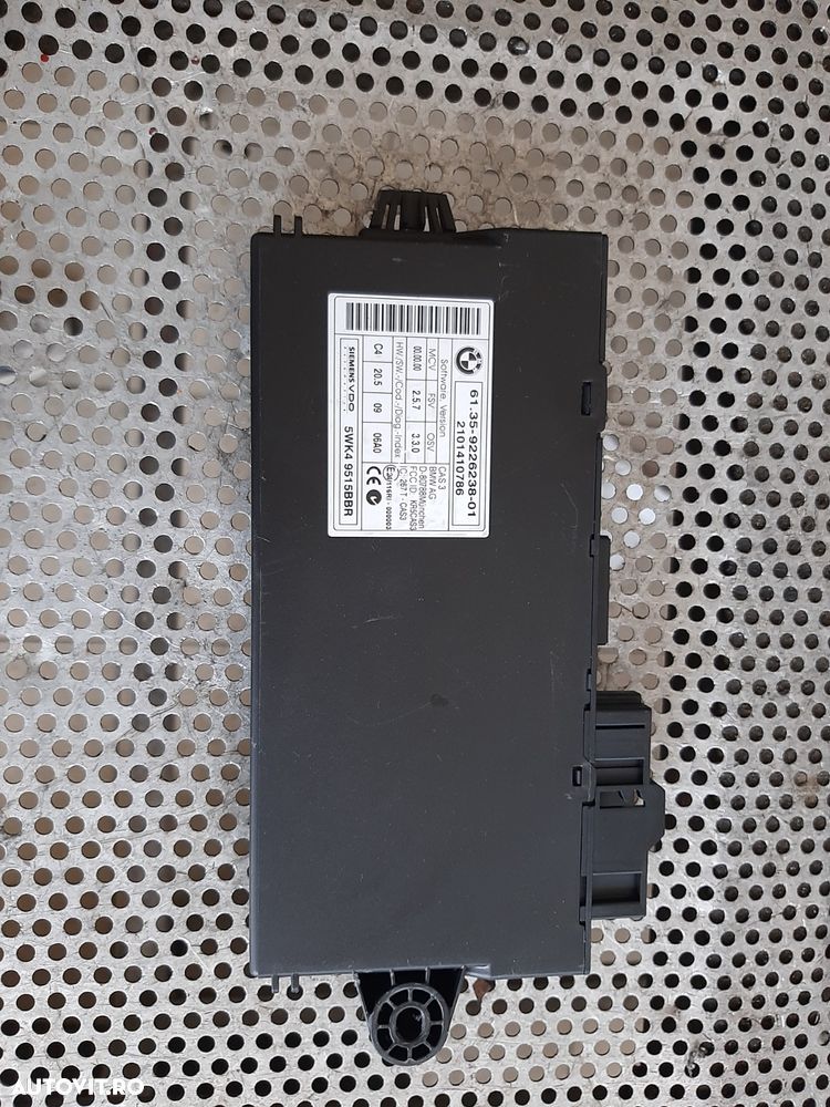 Modul Control CAS Bmw E90 E91 E92 E93 E87 E81 X1 E84 Cod 9226238 - 3