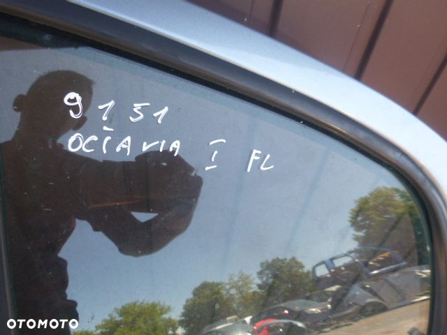 DRZWI LEWY TYŁ LEWE TYLNE SKODA OCTAVIA I KOLOR 9151 KOMPLETNE - 8