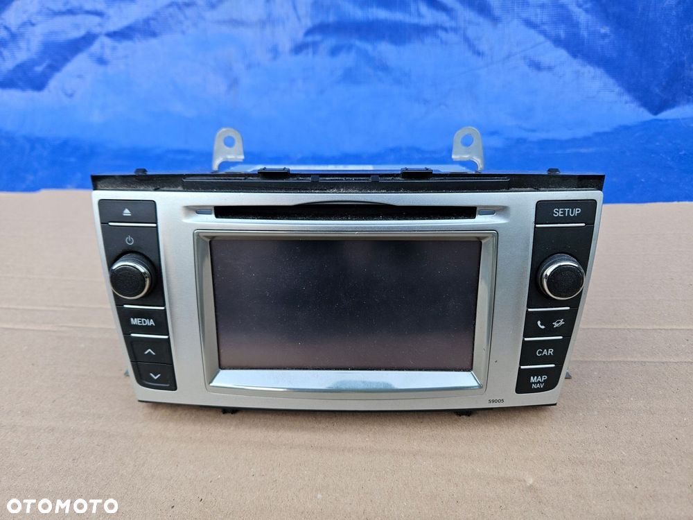 Toyota AVENSIS T27 12-15 radio dotykowe moduł nawigacja - 1