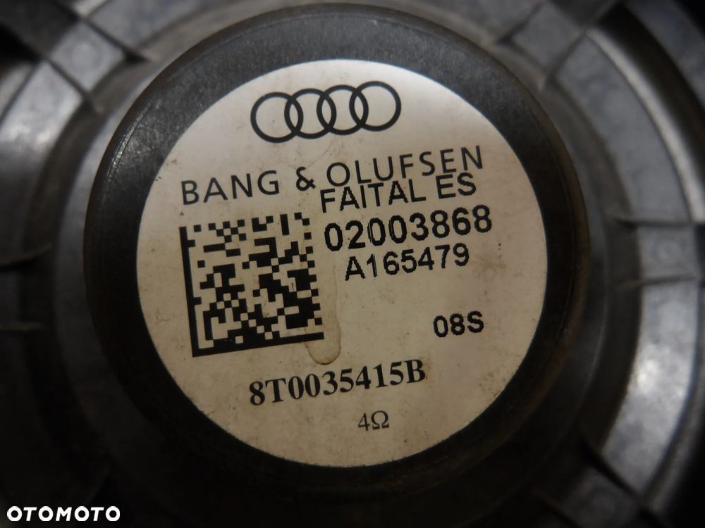 AUDI A4 B8 KOMBI 08-12 3.0TDI GŁOŚNIK TYŁ LEWY PRAWY 8T0035415B - 5