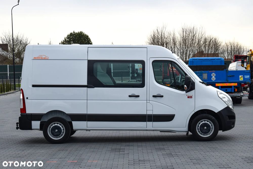 Renault MASTER / 2.3 - 150 KM / BRYGADÓWKA / DOKA / 7 OSOBOWY / DOSTAWCZE / BLASZAK / KLIMA / TEMPOMAT / SPROWADZONY - 4