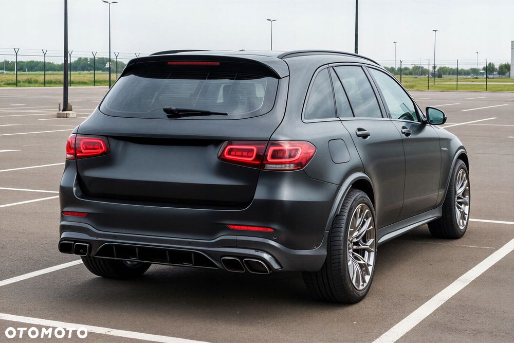 mercedes glc x253 2019-2022 dyfuzor tylny z pdc stylizujący na amg glc - 4