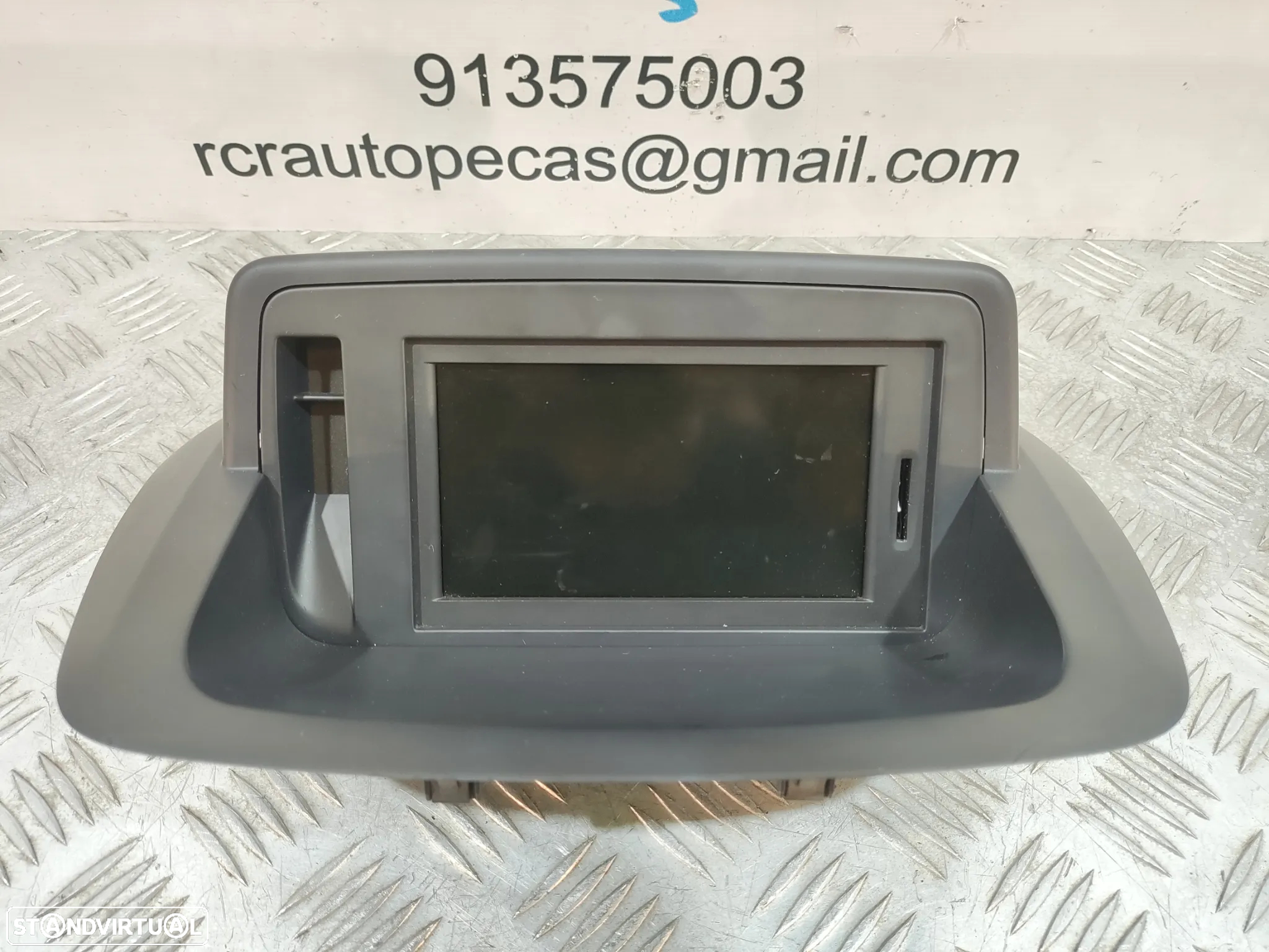 DISPLAY ECRA PAINEL INSTRUMENTOS MULTIMEDIA GPS NAVEGAÇAO RENAULT MEGANE III 3 MK3 FASE 1 GRANDTOUR CARRINHA 259150931R RENAULT MEGANE III HATCHBACK CARRO - 3