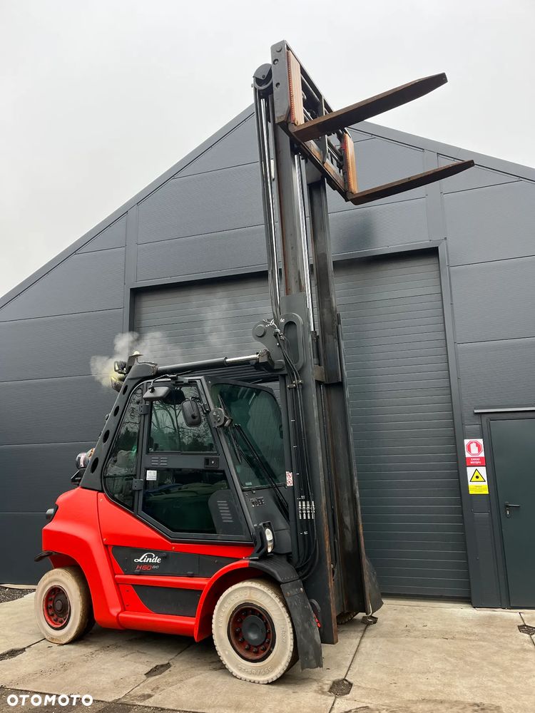 Linde H60T, H60D 396-03 Gaz LPG Kabina Klima Pozycjoner Przesuw boczny - 10