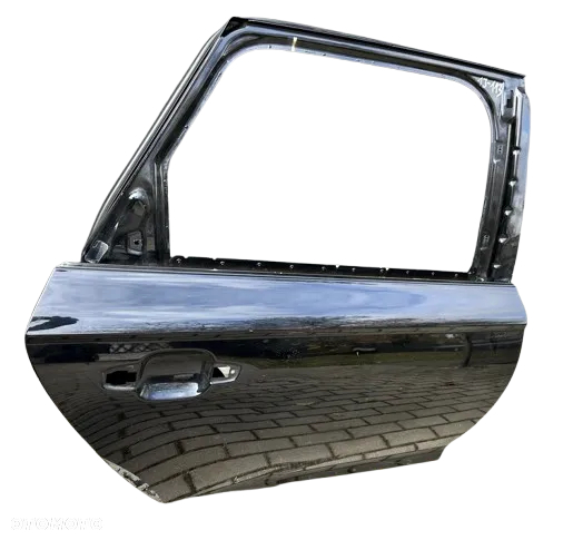 Audi A6 C7 11-18r Drzwi tylne tył prawe tył białe LS9R 4G5833052 czarne 4G9833052 - 11