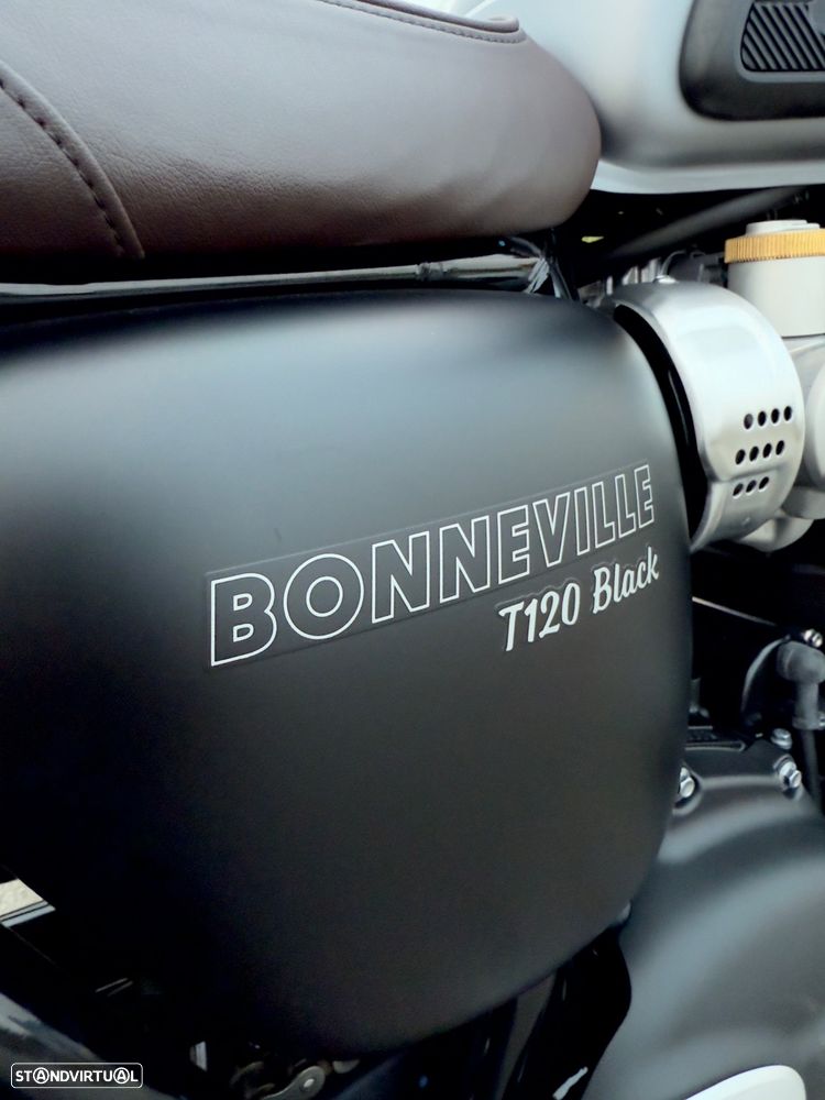 Triumph Bonneville T120 Black - 3