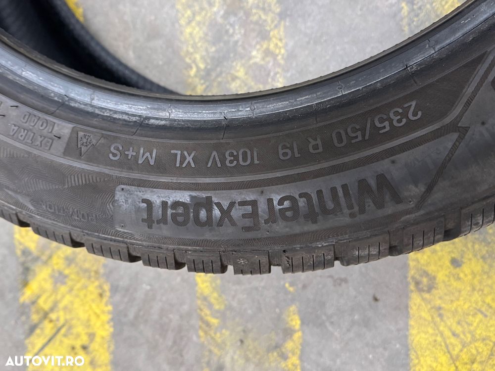 Vând 2 anvelope 235/50/19 Uniroyal de iarnă ca noi - 4