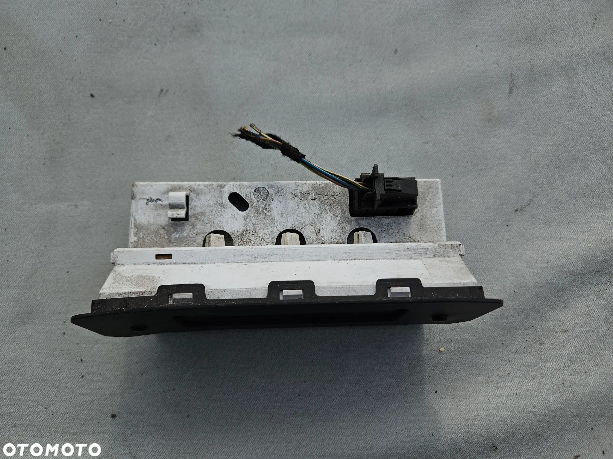 Wyświetlacz zegar Peugeot 206 Lift 1,4 16V 2004r 9650242977 - 2