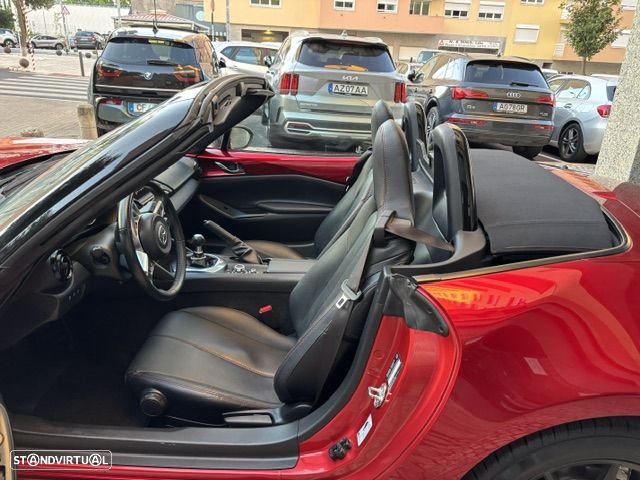 Mazda MX-5 1.5 Sky-G Excellence Navi Brown Soft-Top - 23