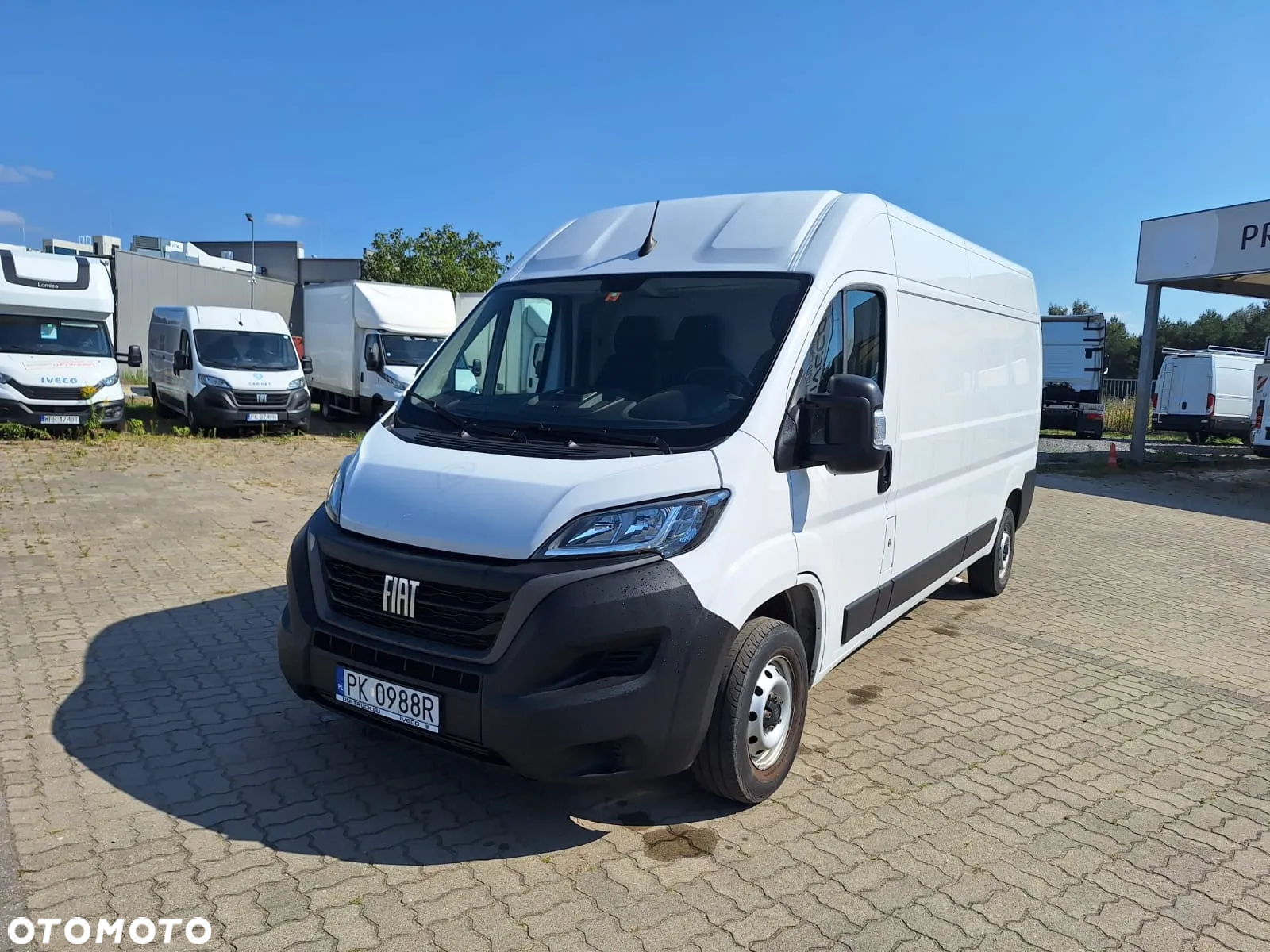 Fiat Ducato L3H2 / salon PL / serwis ASO / czujniki - sklejka - kurierka - FV23% - 3