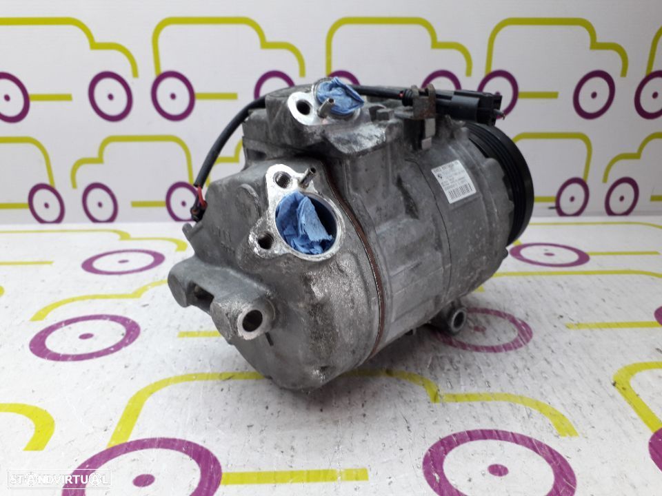 Compressor AC BMW Serie 5 3.0 D 231Cv de 2006 - Ref: 6452691785905 - NO60140 - 3