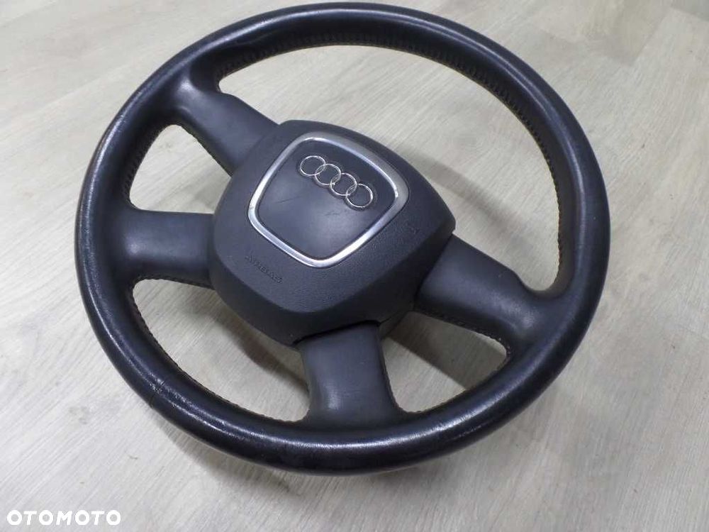 AUDI A3 A4 B7 B8 A6 KIEROWNICA SKORA PODUSZKA AIRBAG 06-14 - 2