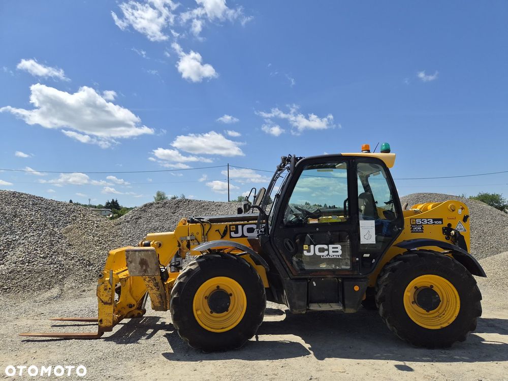 JCB Ładowarka teleskopowa JCB 533-105 2018r Powershift 4WS 10m Manitou Merlo 535-95, 535-125 - 4