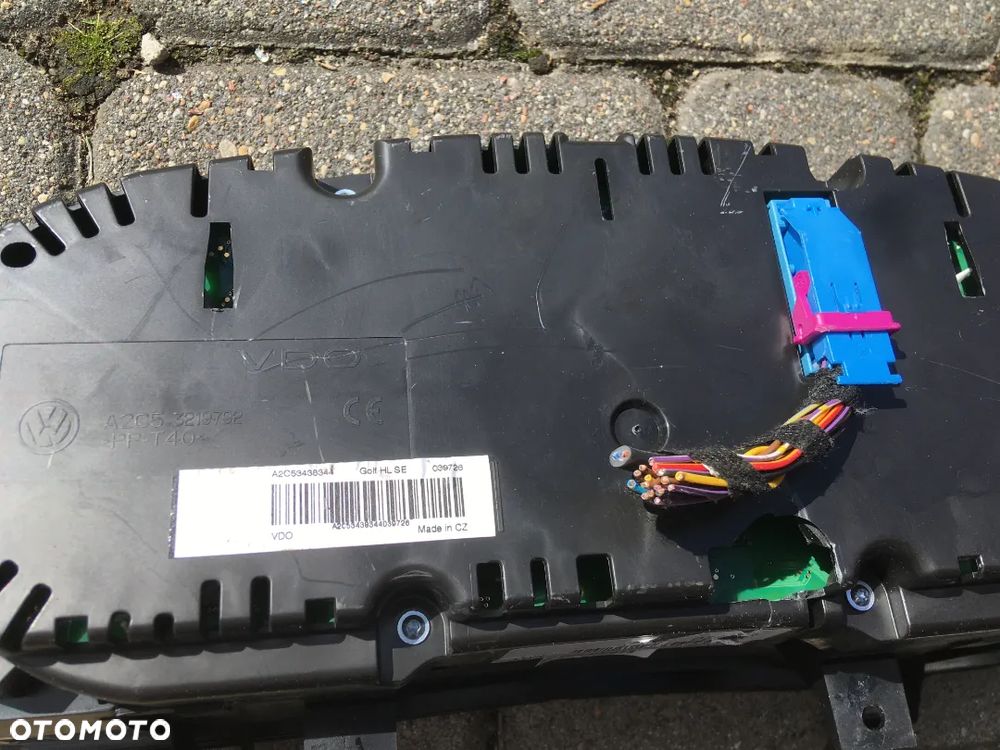 Licznik Obrotomierz VW Golf MK6 5M0920872 A2C53438344 VDO - 3