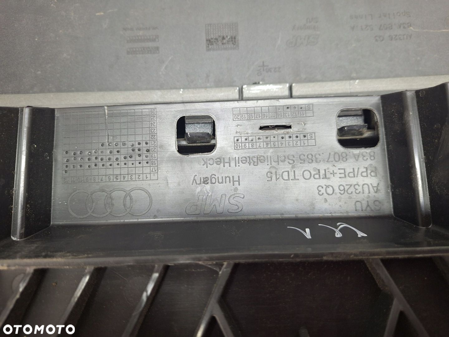 ZDERZAK DYFUZOR SPOJLER AUDI Q3 83A 2029-2024 ZWYKŁY ORYGINAŁ OE ASO - 8