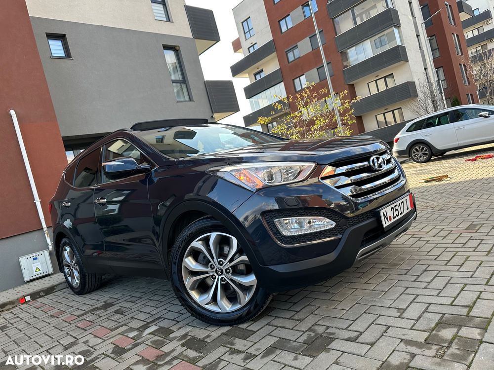 Hyundai Santa Fe blue 2.0 CRDI 4WD Premium - 3