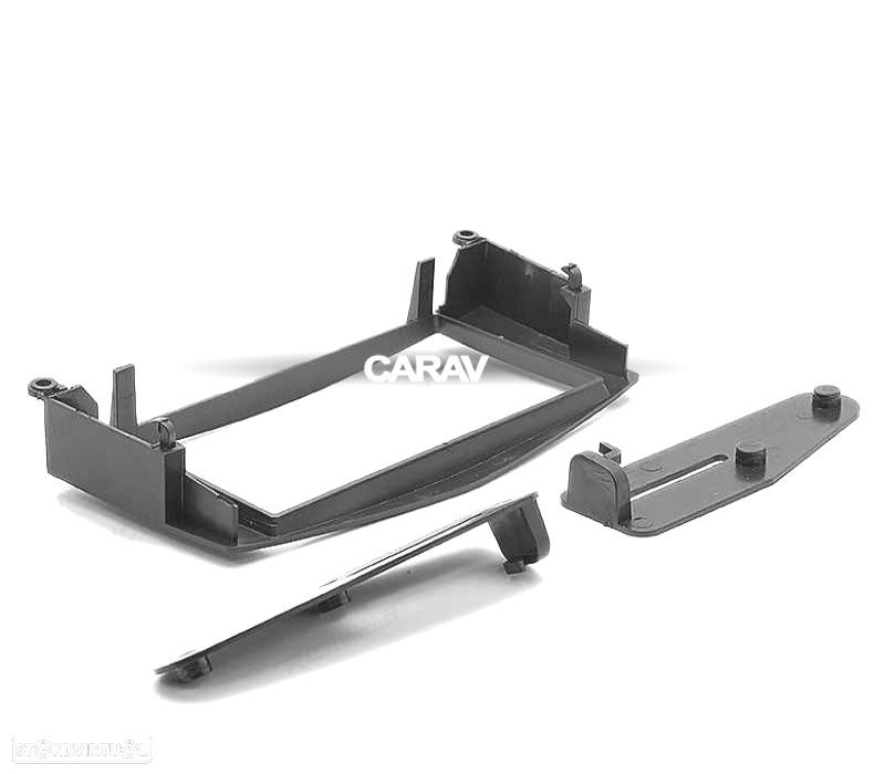 MOLDURA ADAPTADOR PRETO PARA RADIO 2-DIN PARA MERCEDES CLASE-C - 4