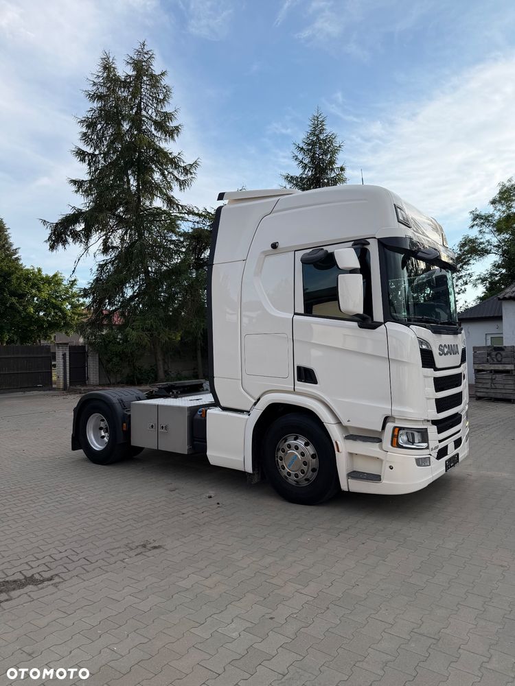 Scania R450 / cała na poduszkach / klimatyzacja postojowa / z Niemiec / Hydraulika / ADR / FULL LED / Alufelgi - 8