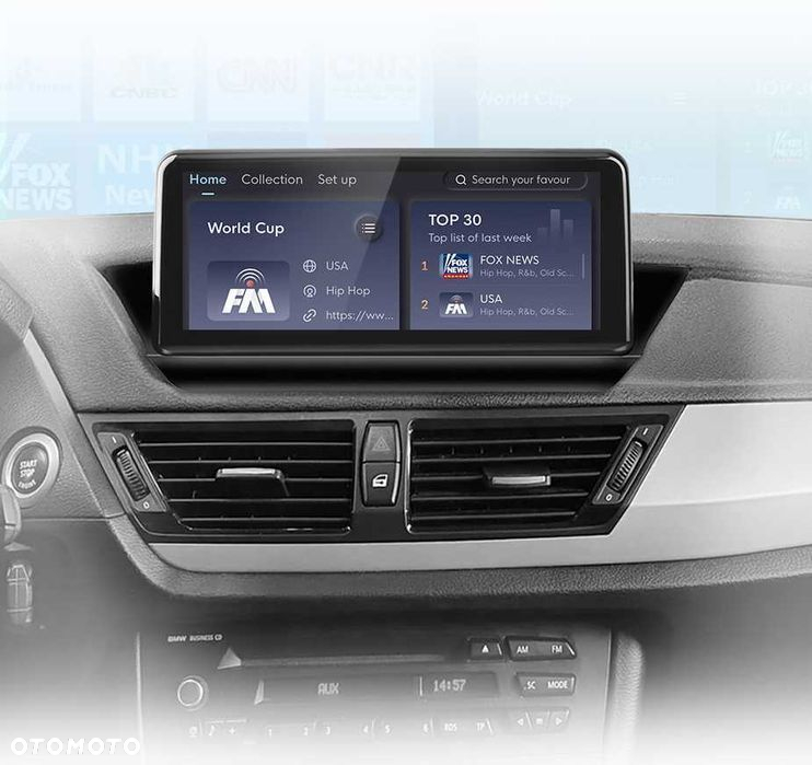 Radio nawigacja BMW X1 E84 CarPlay DSP Android Auto - 6