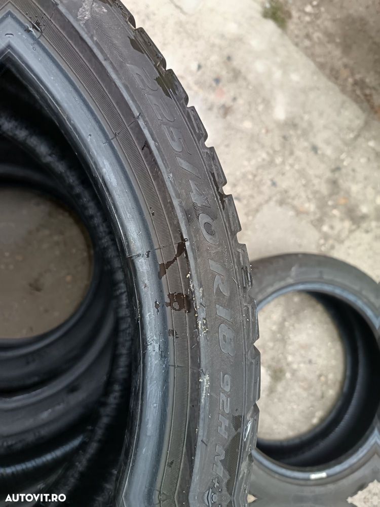 Anvelope MS iarna 225 40 18 pirelli 2017 5.7mm - 5