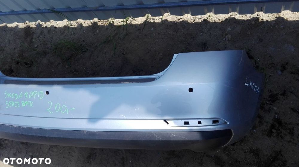 SKODA RAPID ZDERZAK TYŁ SPACEBACK - 3