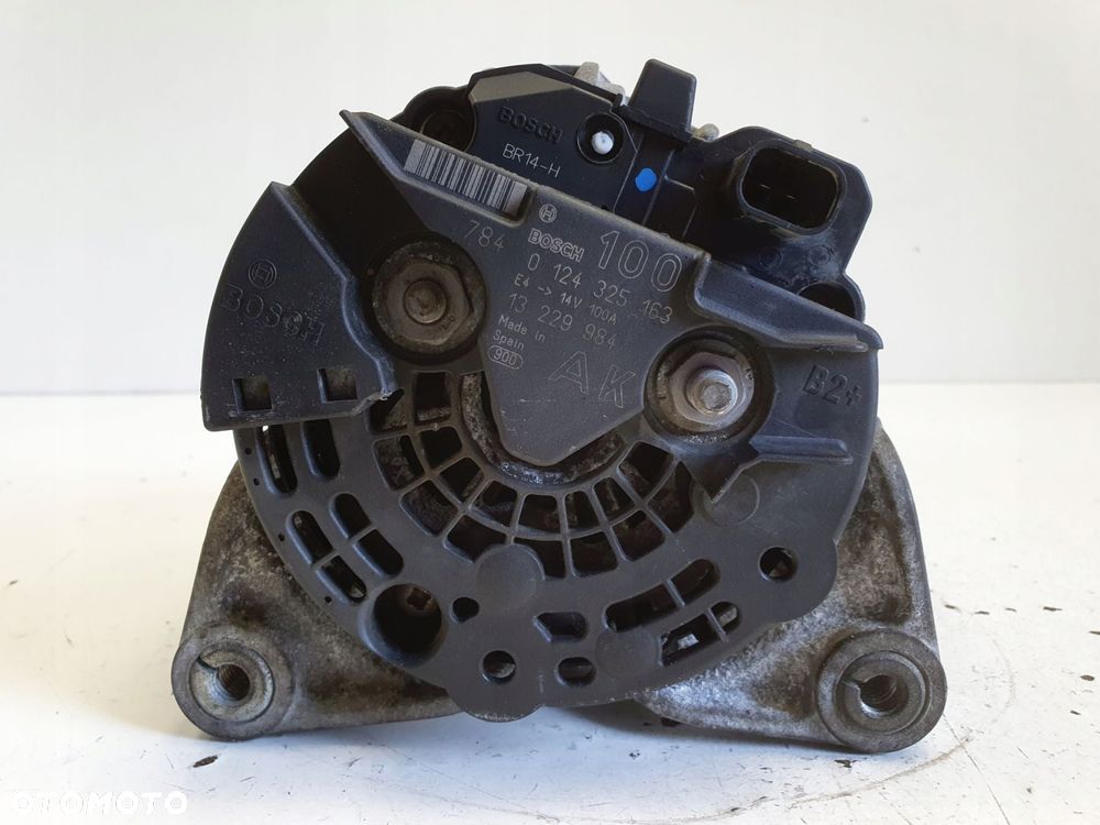 ALTERNATOR Opel Astra III H 1.6 16V _ bosch 100A 0124325163 13229984 AK Alt - 4