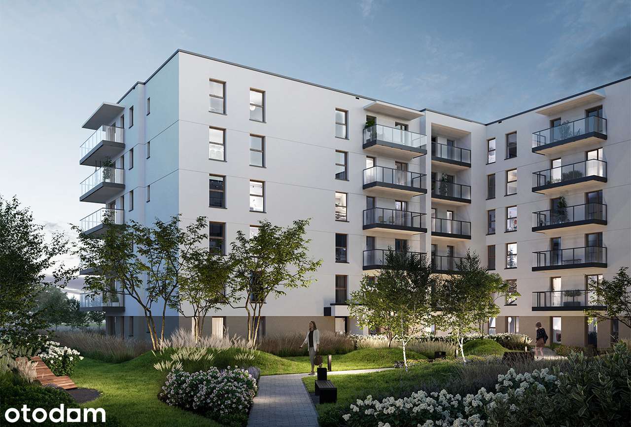 2-pokojowe mieszkanie 41m2 + balkon