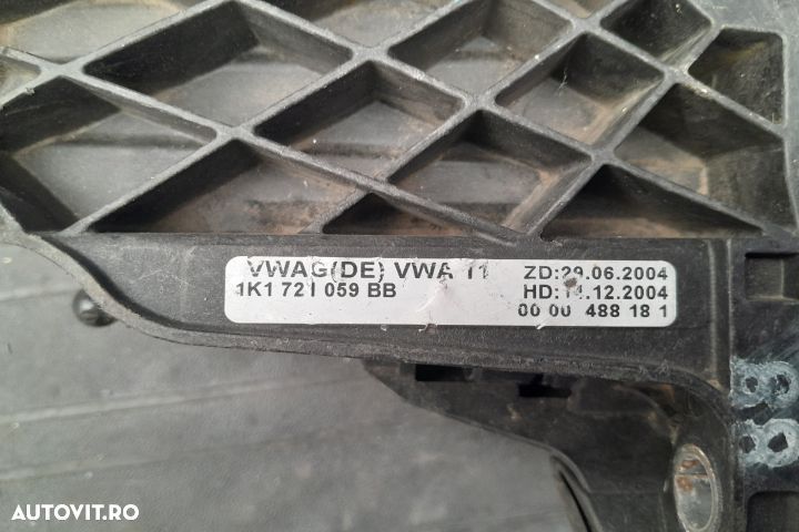 Pedala ambreiaj 1K1721059BB 1K1721059BB Volkswagen VW Golf 5 [2003 - - 3