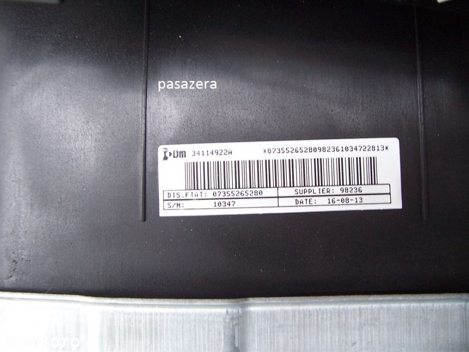 Citroen nemo poduszki pasazer kierowcy pasy sensor czrrny kolor idealne 2014rok 39tys EU - 5
