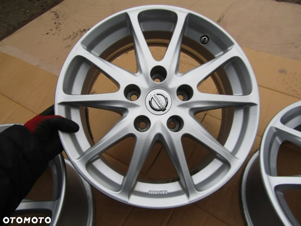 4x Felgi 16 Nissan Qashqai II Juke X-TRAIL Pulsar Leaf ET40 + czujniki TPMS - 14