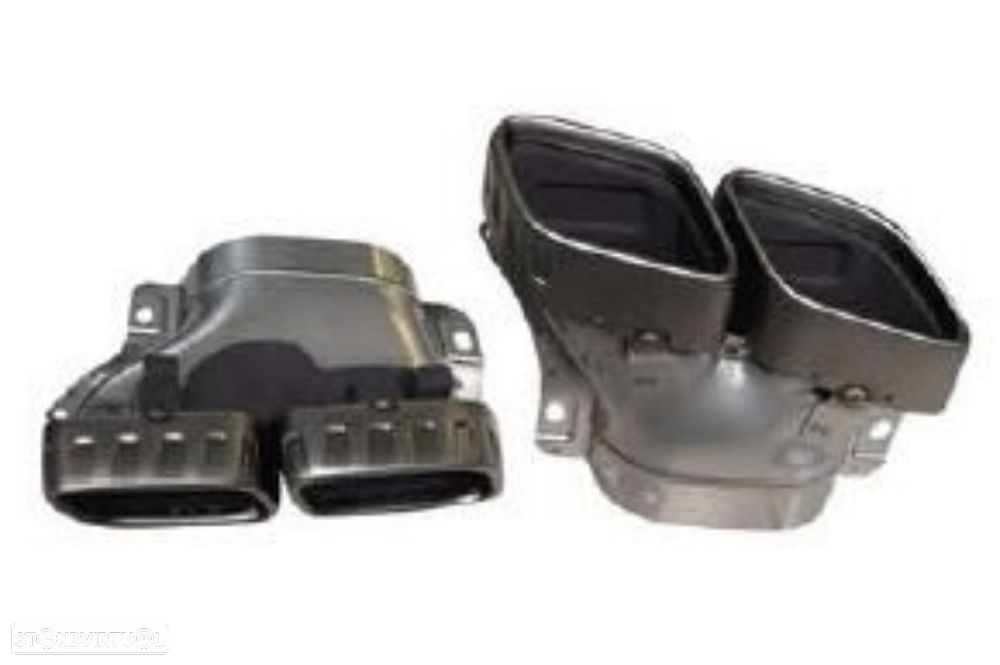 Difusor com Ponteiras Mercedes GLC X254 SUV (2023 em diante) - 2