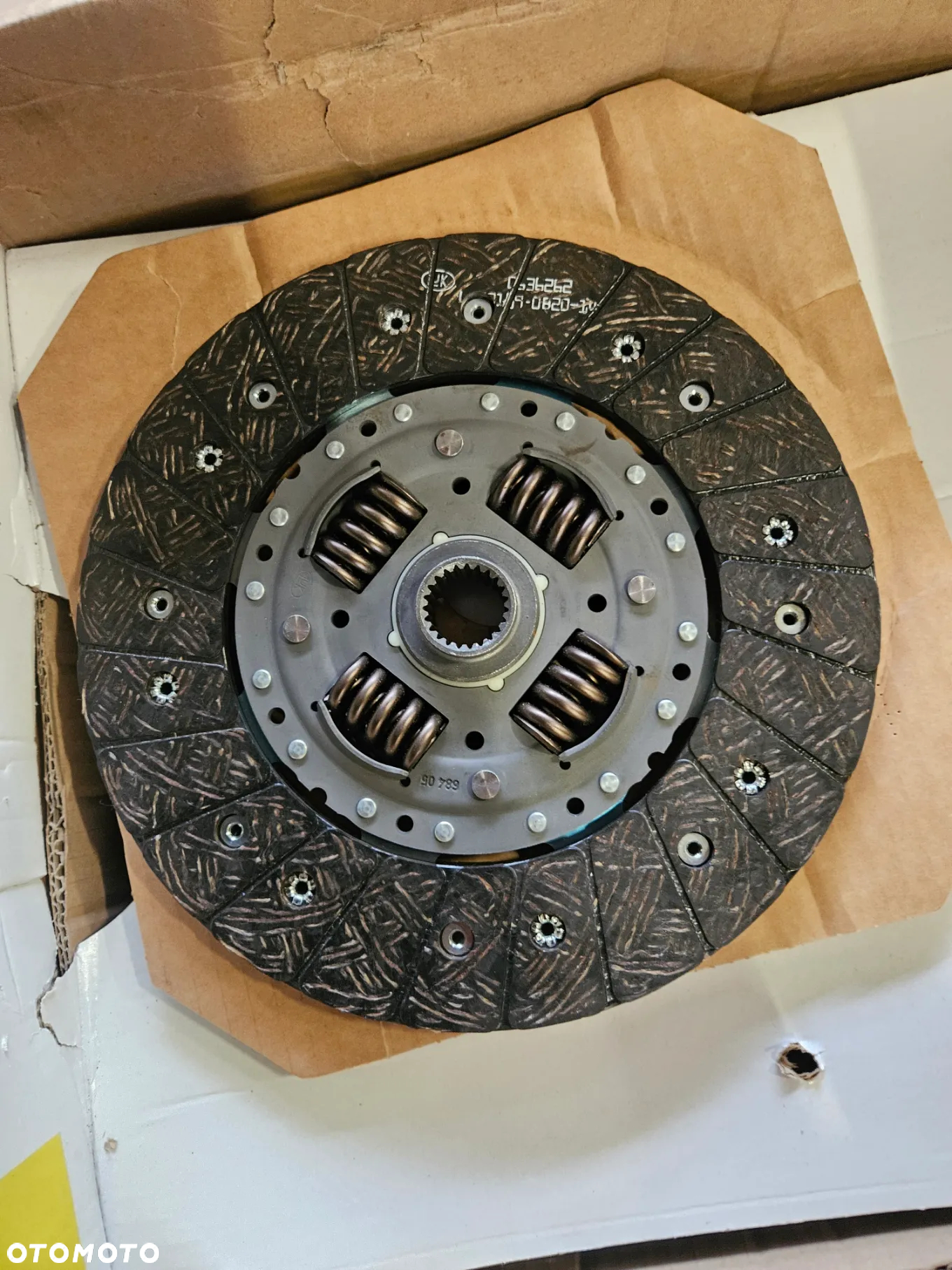 Zestaw sprzęgła z kołem dwum. i łożyskiem TRANSIT 2.4D 600002400 - 5