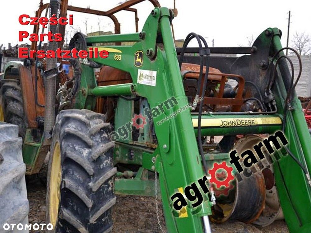 John Deere 6110 części, silnik, skrzynia biegów - 2