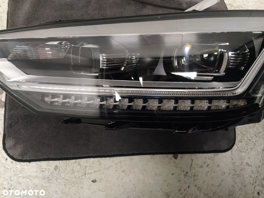 VW TOURAN 5TB 15- LAMPY LAMPA REFLEKTORY REFLEKTOR PRZÓD PRZEDNIE FULL LED PRAWA LEWA PRZETWORNICA ORYGINAŁ - 6