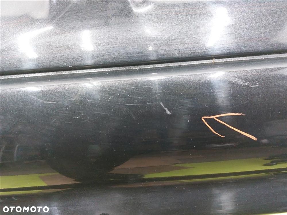 Zderzak tylny tył Opel Astra II G 1998-2009 5 DRZWI SEDAN Czarny Z83L - 4