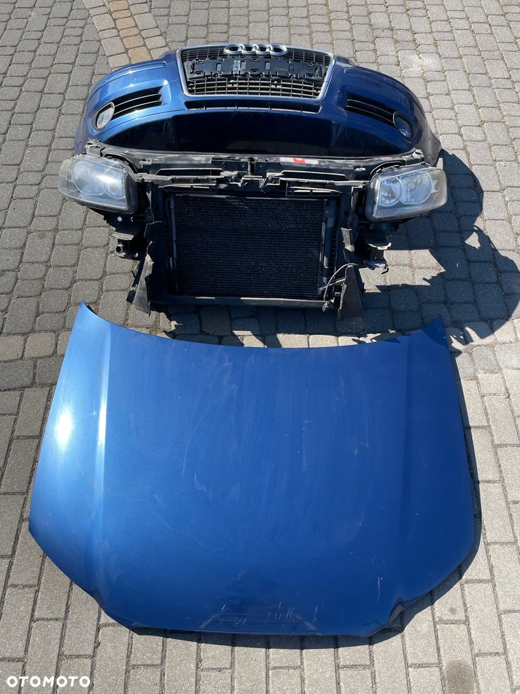 AUDI A3 8P duży grill maska lampa reflektor lewy prawy przód pas przedni LZ5C nadkole - 1