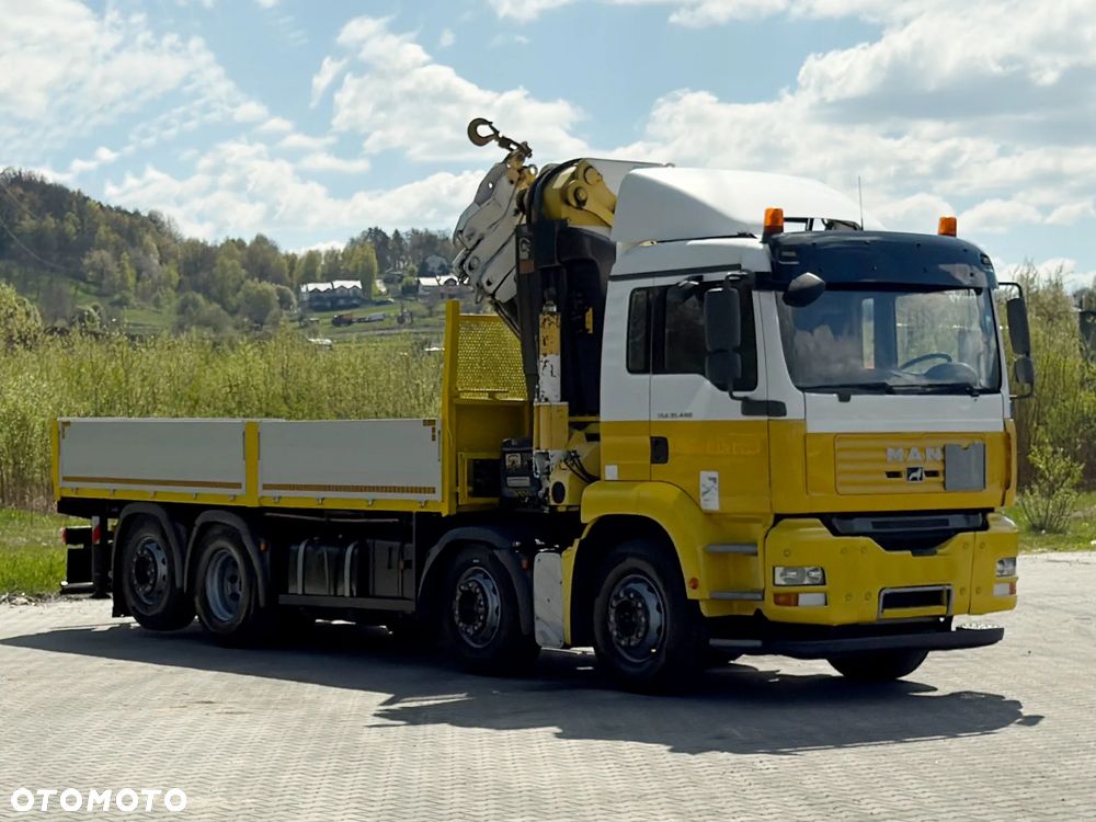 MAN TGA 35.440 * HIAB 700 ER - 5 + PILOT * 8x2 * STAN BDB - 3