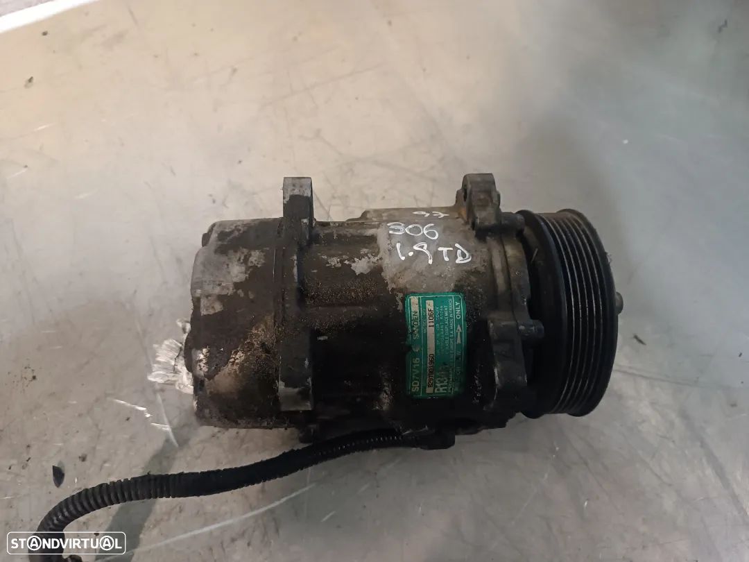 COMPRESSOR AC PEUGEOT 306 406 / CITROEN XSARA  1.9TD SANDEN 1106F - 1