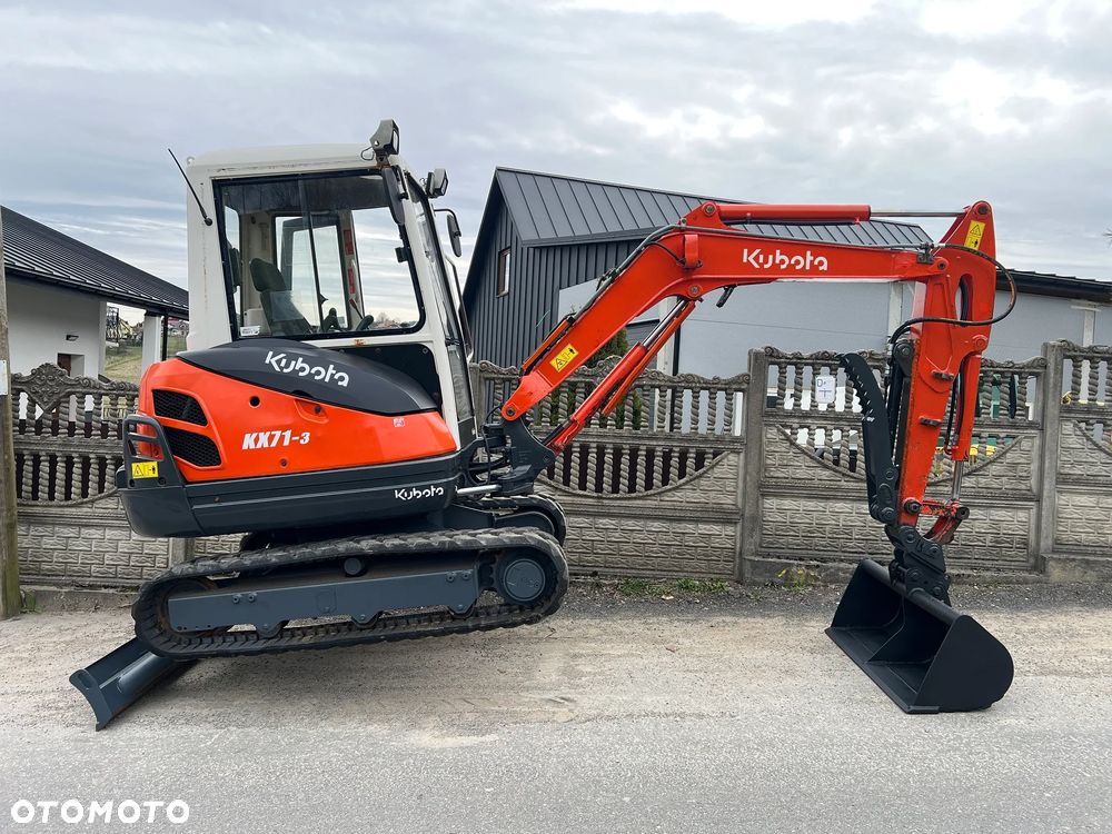 Kubota KX 71-3 | Minikoparka Kubota KX71 | 3 Tony | Silnik 4 Cylindry | Ząb Hydrauliczny | Stan Bardzo Dobry | CENA BRUTTO | UMOWA | Mini Koparka | - 13